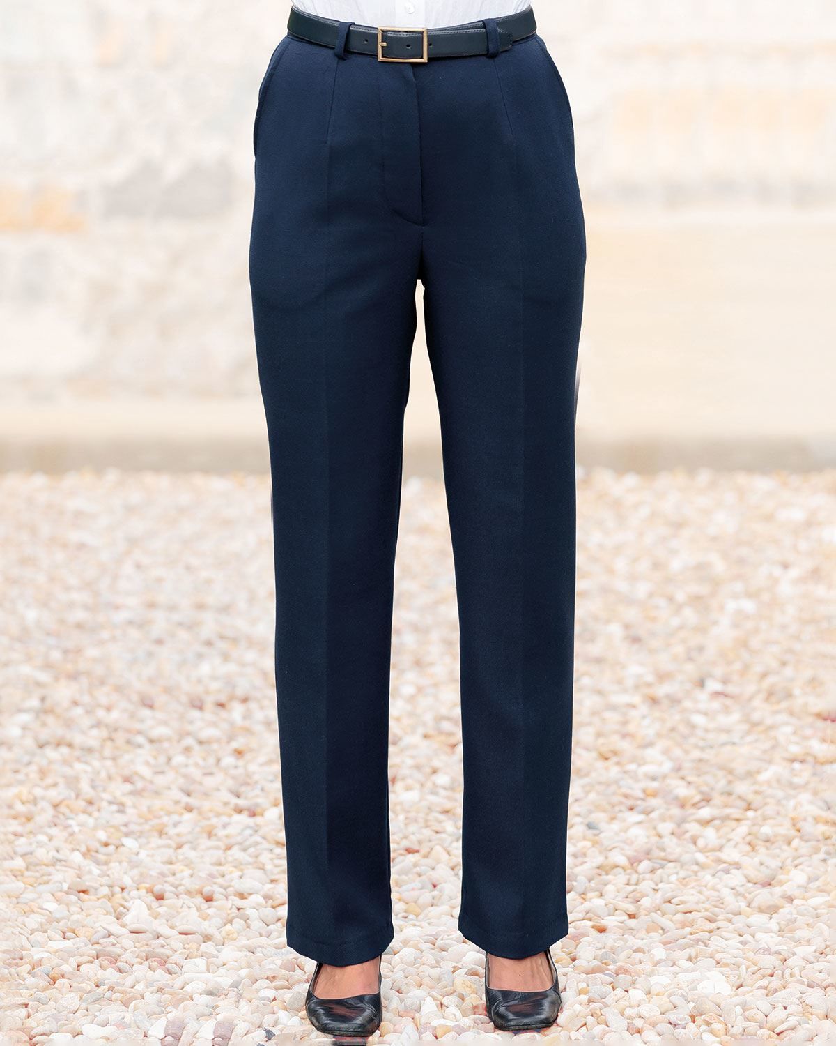 Navy blue store formal trousers ladies